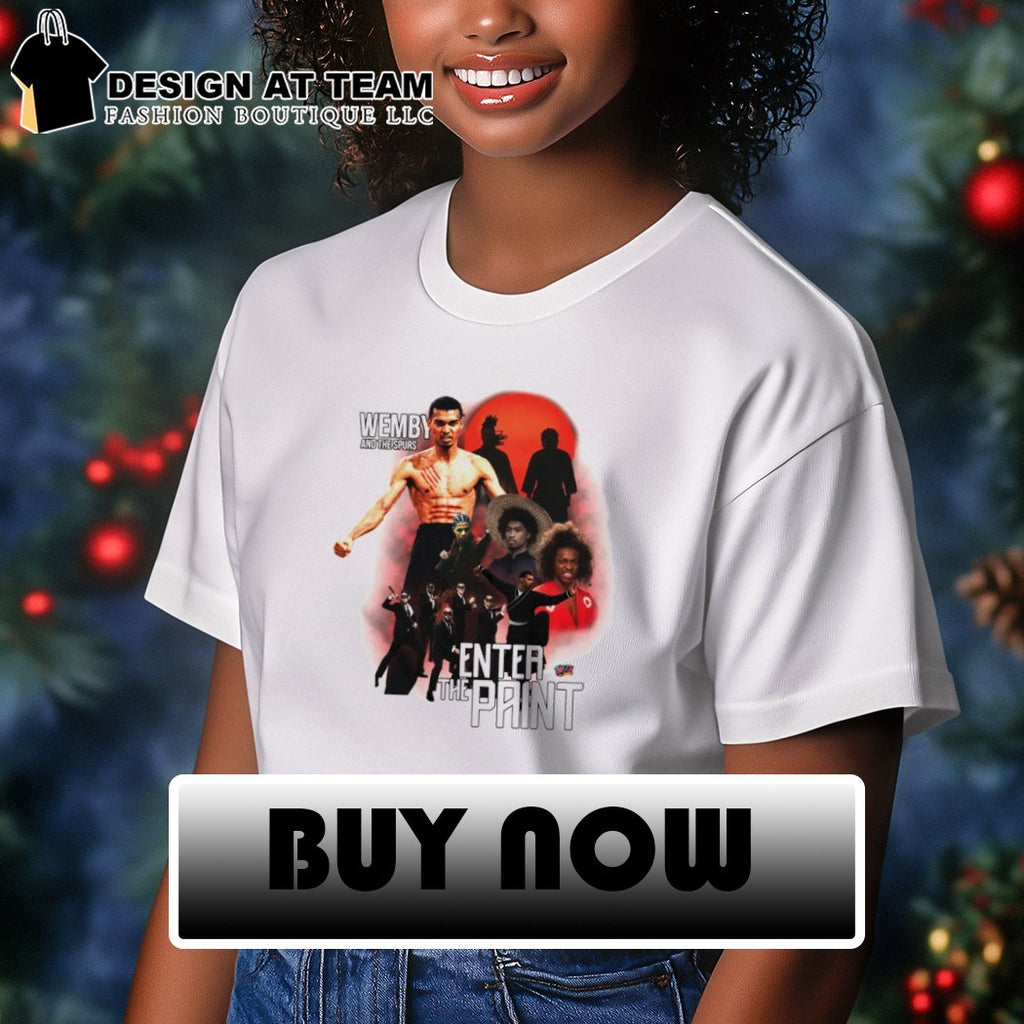 Victor Wembanyama Enter the Paint Kung Fu Parody shirt