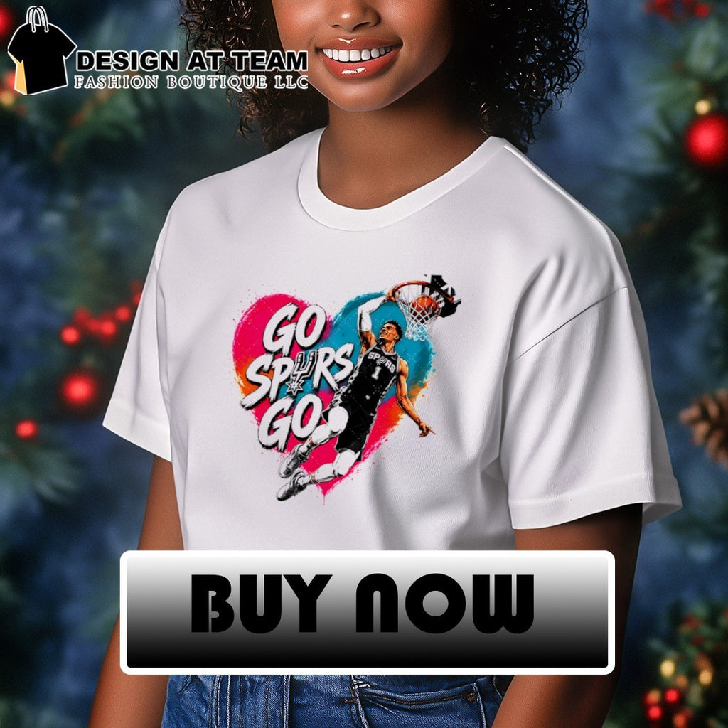 Victor Wembanyama Go Spurs Go San Antonio Spurs Basketball Game Day 2026 shirt