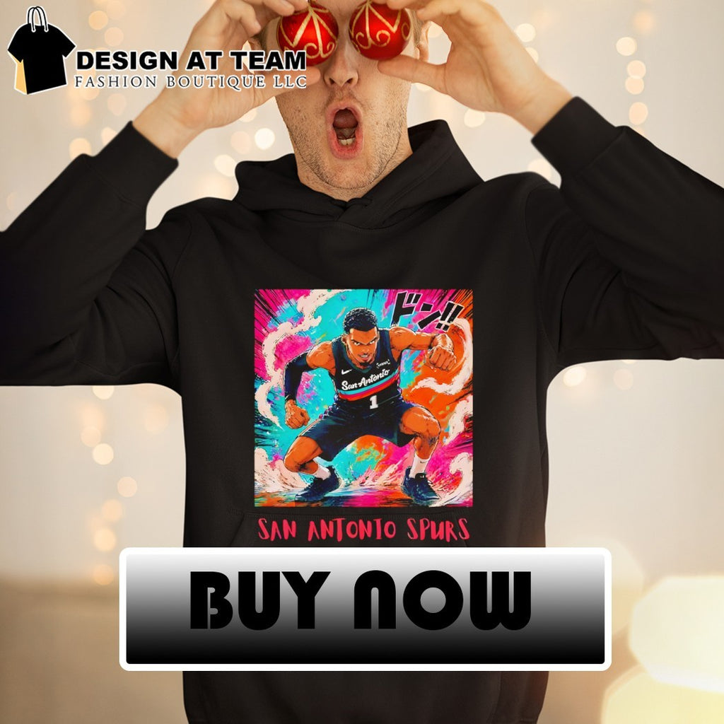 Victor Wembanyama San Antonio Spurs Basketball Anime shirt