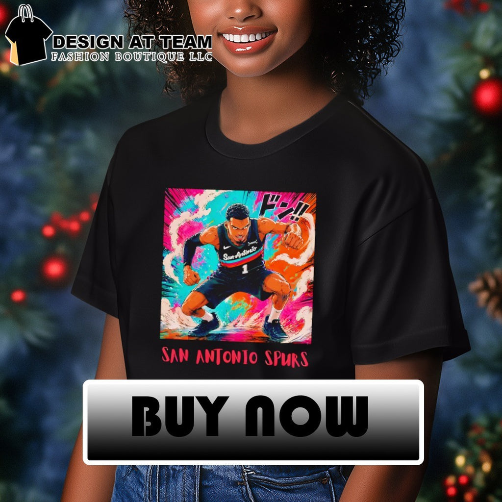Victor Wembanyama San Antonio Spurs Basketball Anime shirt