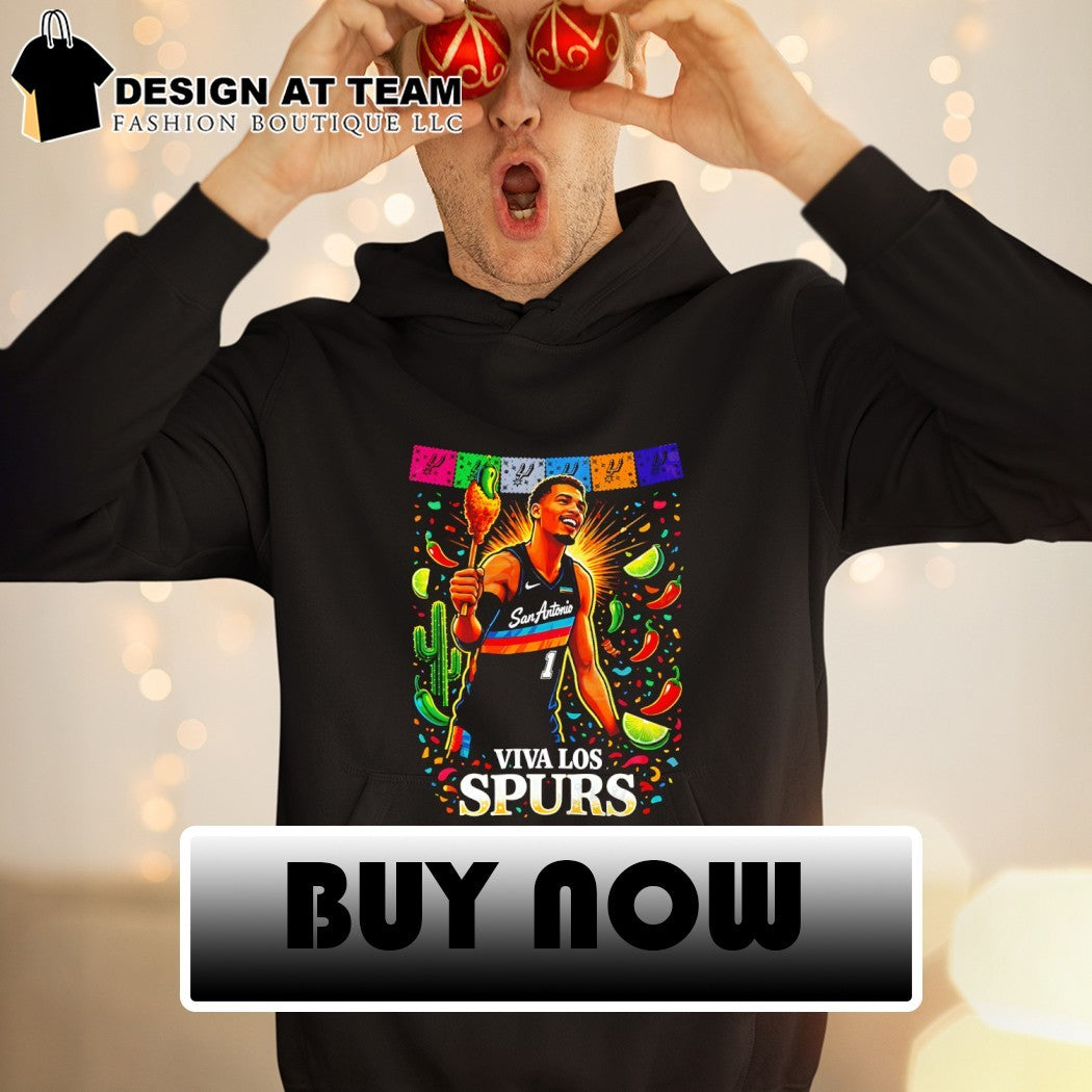 Victor Wembanyama San Antonio Spurs Basketball Viva Los Spurs NBA shirt