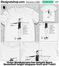 Victor Wembanyama San Antonio Spurs Basketball height wingspan Draft pick shirt