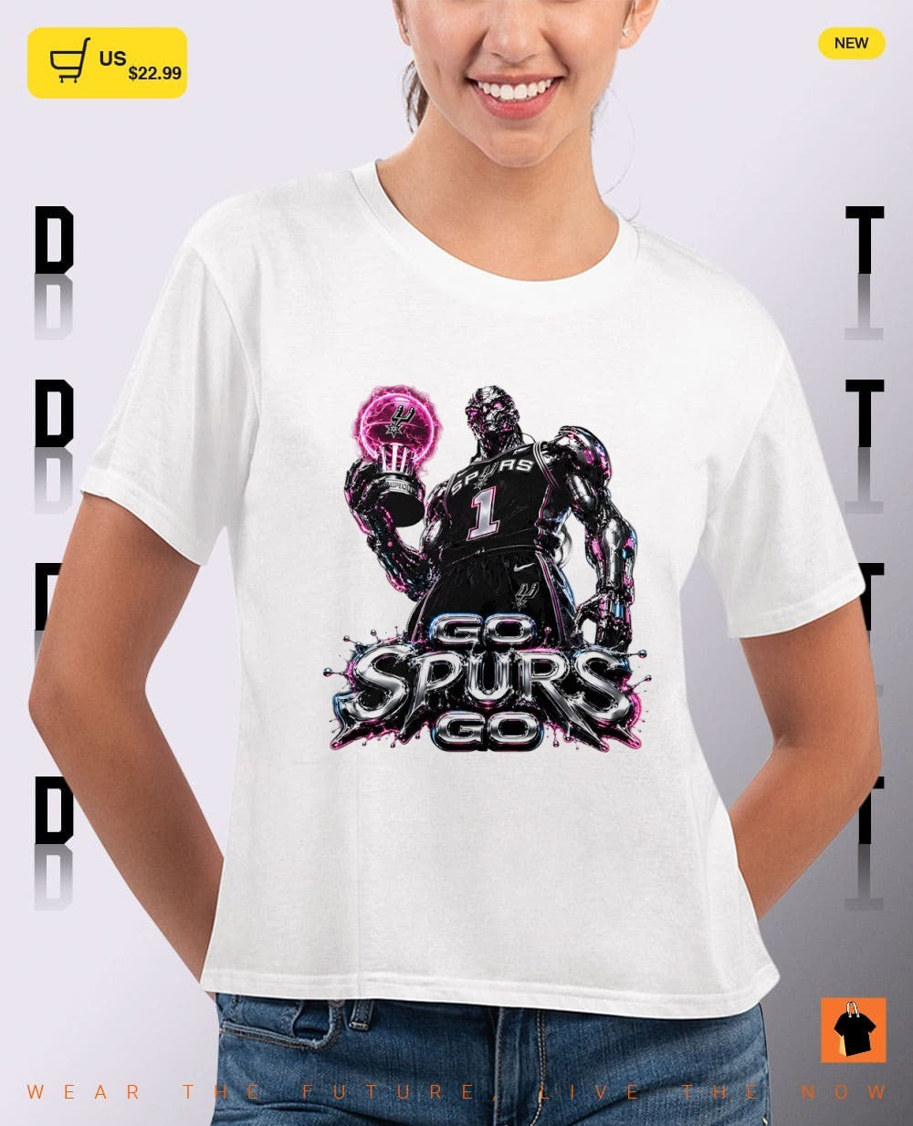 Victor Wembanyama San Antonio Spurs Robot Basketball Player Go Spurs Go NBA 2026 shirt