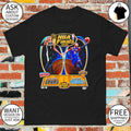 Victor Wembanyama Spurs and Jalen Brunson Knicks NBA Finals 2026 logo vintage poster shirt