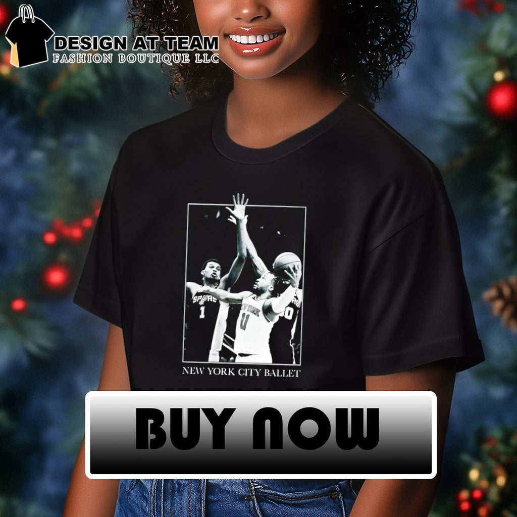 Victor Wembanyama and Jalen Brunson New York City Ballet basketball NBA 2026 shirt