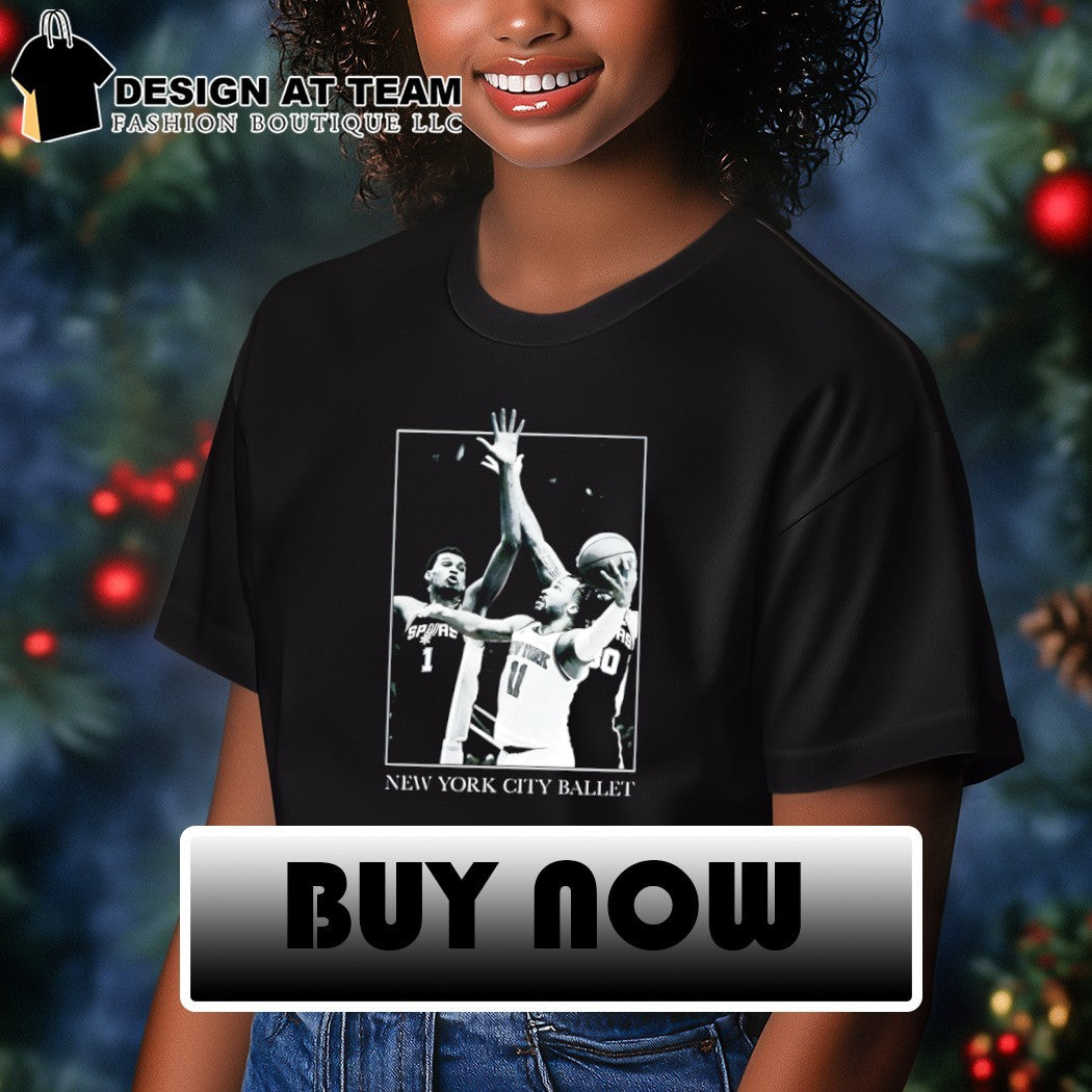 Victor Wembanyama and Jalen Brunson New York City Ballet basketball NBA 2026 shirt