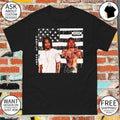 Victor Wembanyama and Stephon Castle San Antonio Spurs Basketball USA flag Parental Advisory Explicit Content shirt