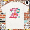 Victor Wembanyama basketball player San Antonio skyline Alamo Wemby SA shirt