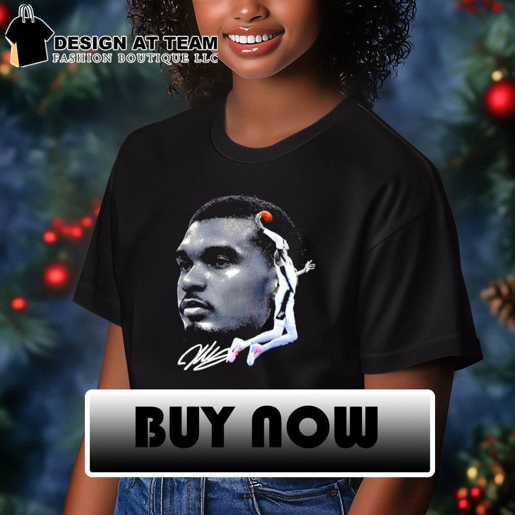 Victor Wembanyama bigface San Antonio Spurs Basketball signature shirt
