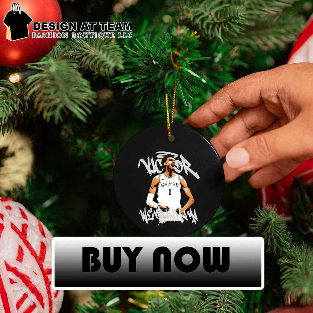 Victor Wembanyama celebration San Antonio Spurs Basketball NBA 2026 shirt