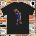 Victor Wembanyama dunk Chet Holmgren Basketball NBA Posterized By An Alien graffiti shirt