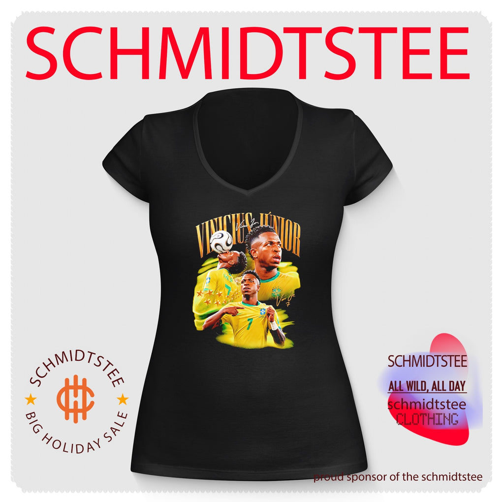Vinícius Júnior Brazil National Football Team player collage shirt