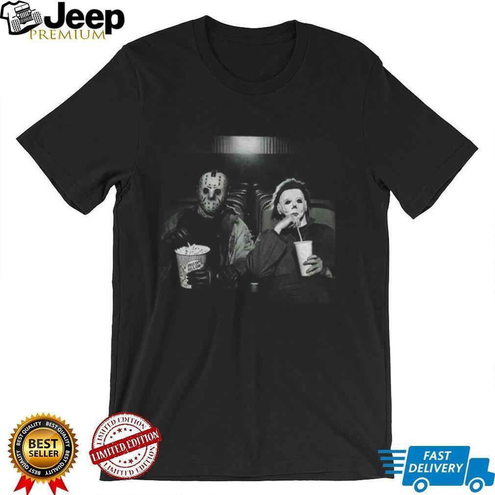 Vintage Jason And Michael Myers Cinema Halloween 2026 shirt