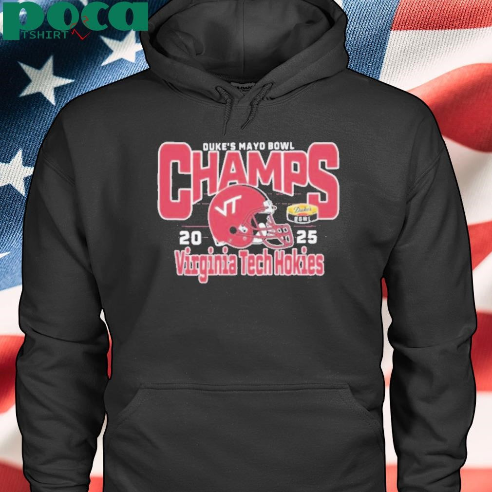 Virginia Tech Hokies Football Are 2025 Duke’s Mayo Bowl Champions T shirt