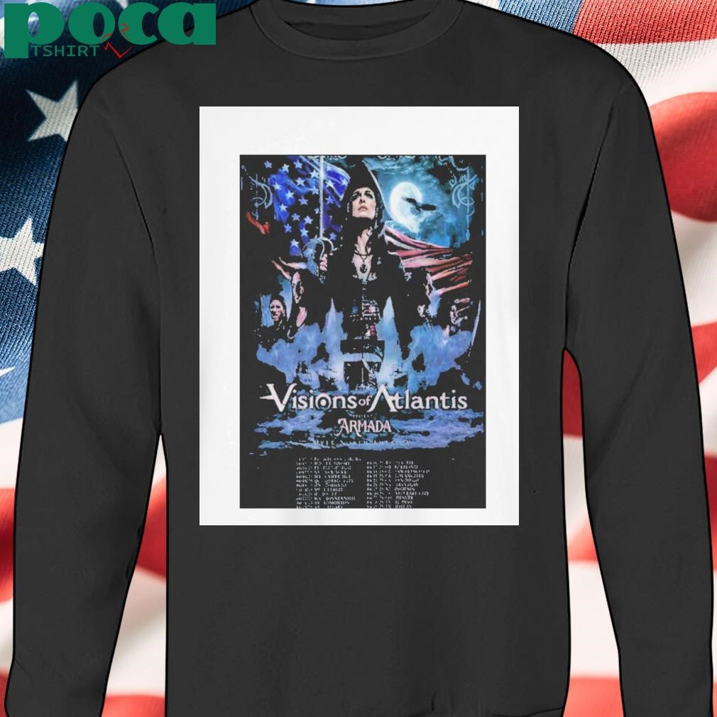 Visions Of Atlantis North American Tour 2025 Poster T Shirt