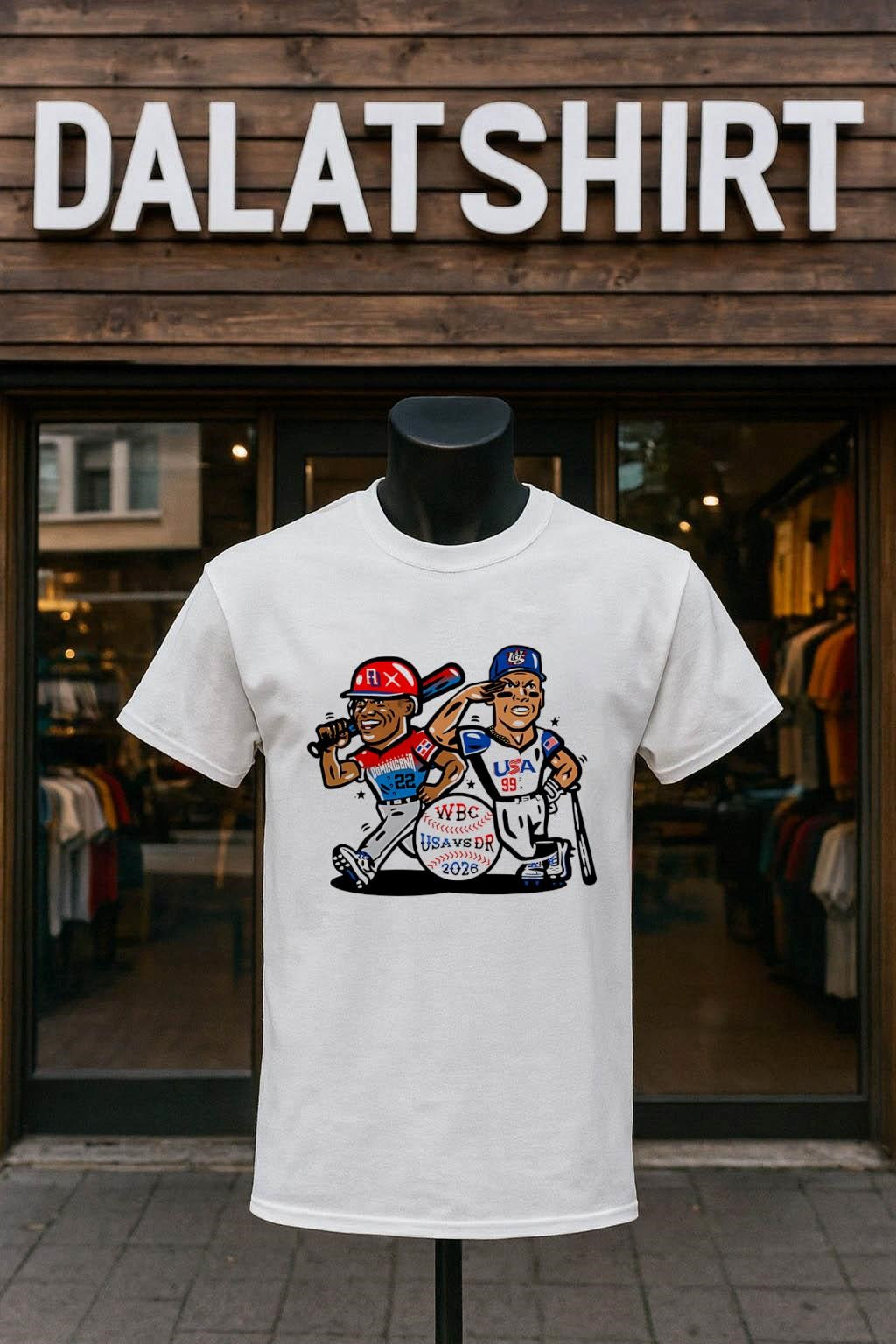 WBC Baseball USA Vs DR 2026 Dominicana 22 And USA 99 shirt