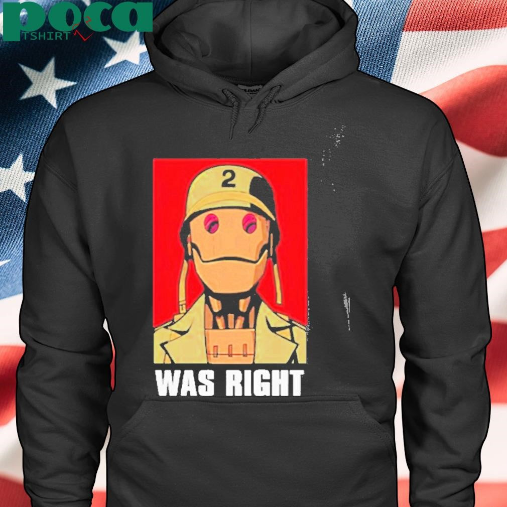 War Never Changes Onision Dotcom Gi Robot Was Right T Shirt
