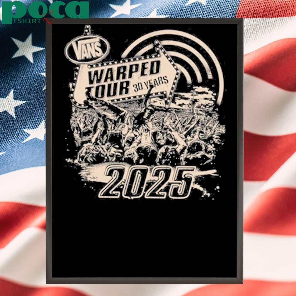 Warped Tour 30 Years Crowd Surf New Shirt