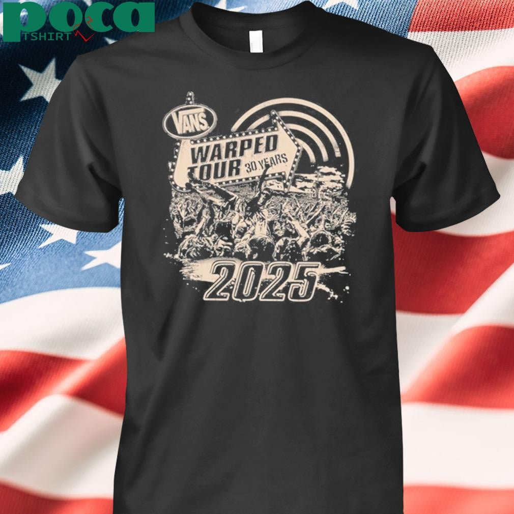 Warped Tour 30 Years Crowd Surf New Shirt