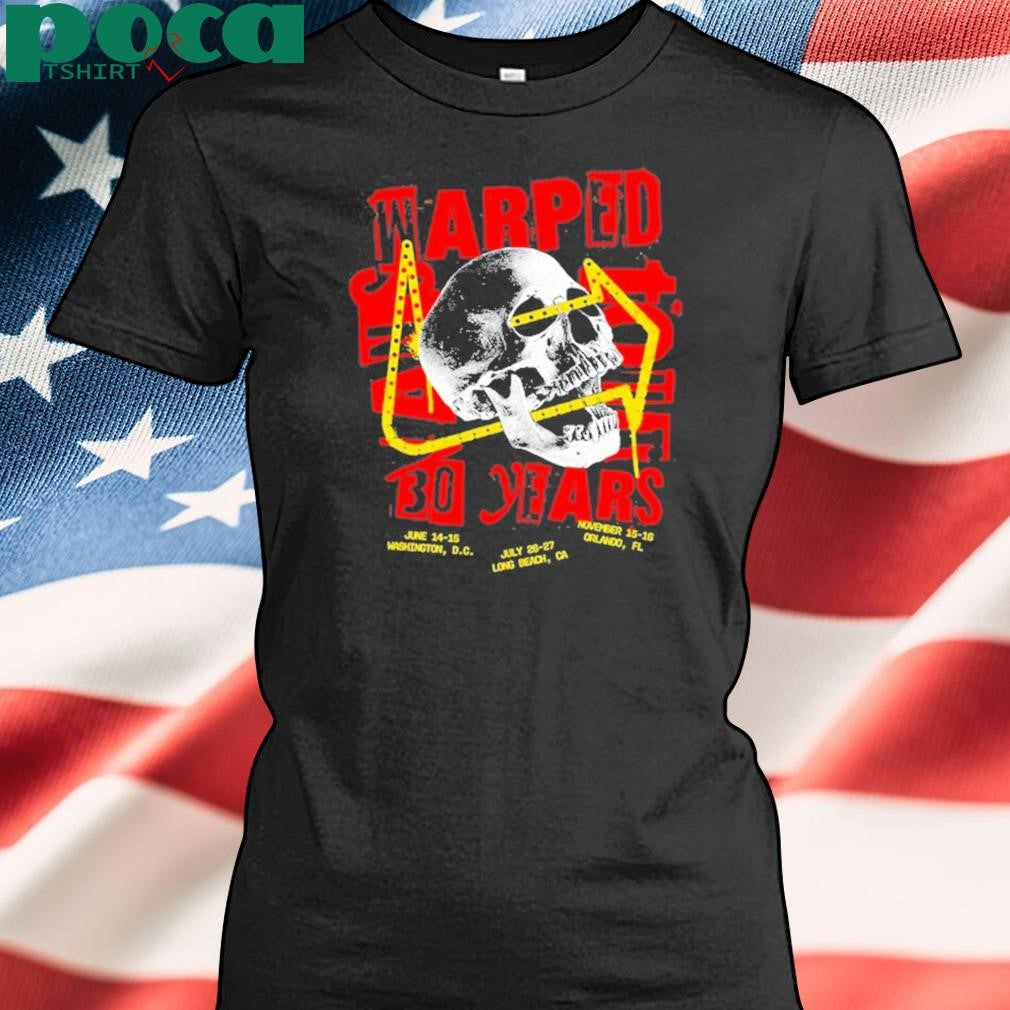Warped Tour 30 Years shirt