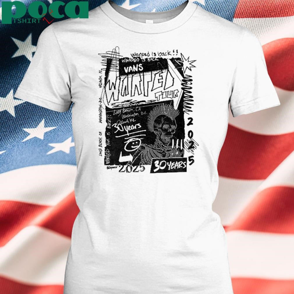 Warped Tour 30 Years Warped Is Back New Shirt