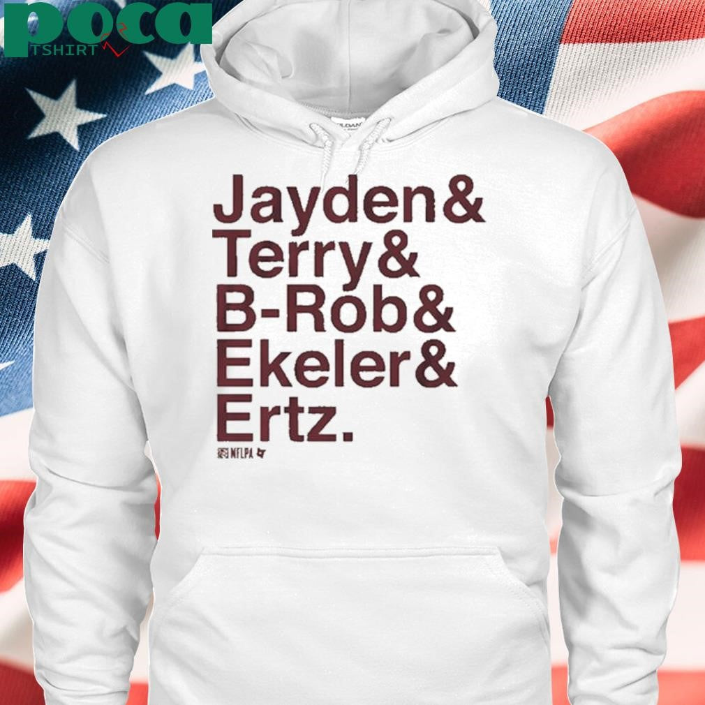 Washington Ampersand Stars Jayden & Terry & B-Rob & Ekeler & Ertz Shirt