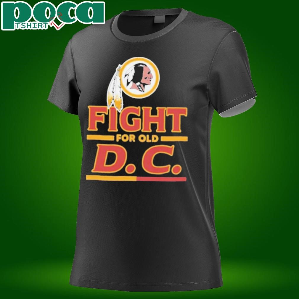 Washington Commanders Fight For Old D.C Redskins Feathe T shirts