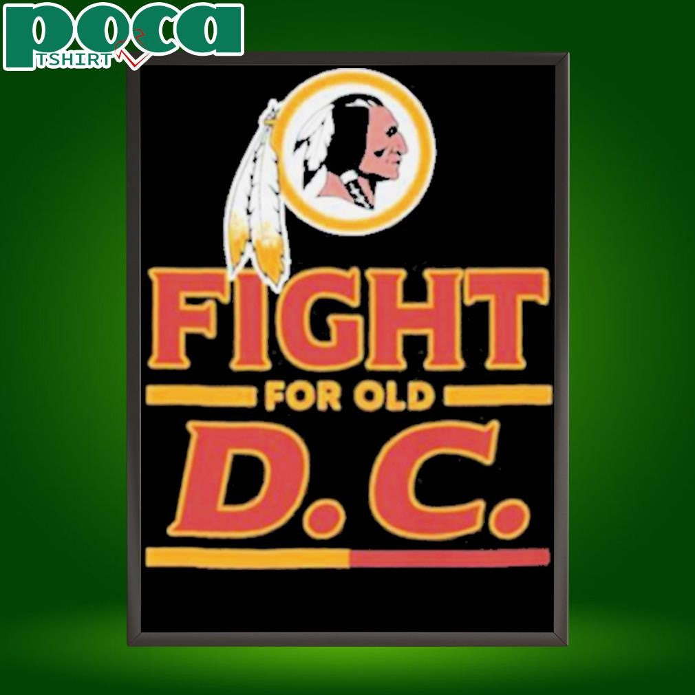 Washington Commanders Fight For Old D.C Redskins Feathe T shirts