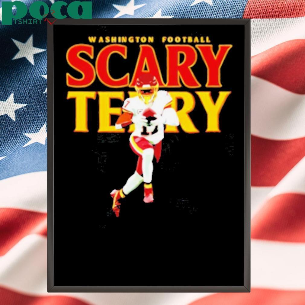 Washington Commanders Scary Terry McLaurin graphic shirt