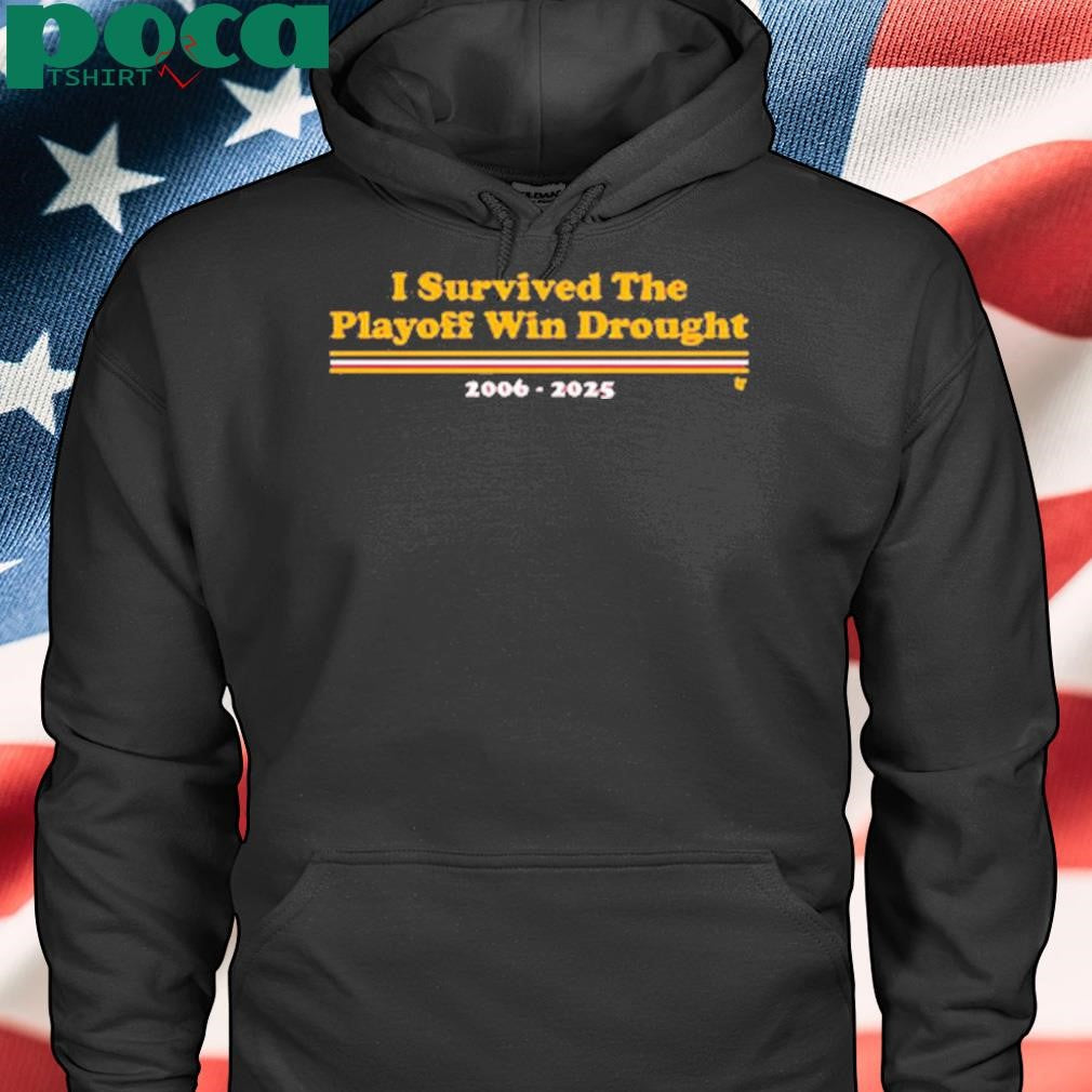 Washington Football I Survived the Playoff Win Drought T-Shirt