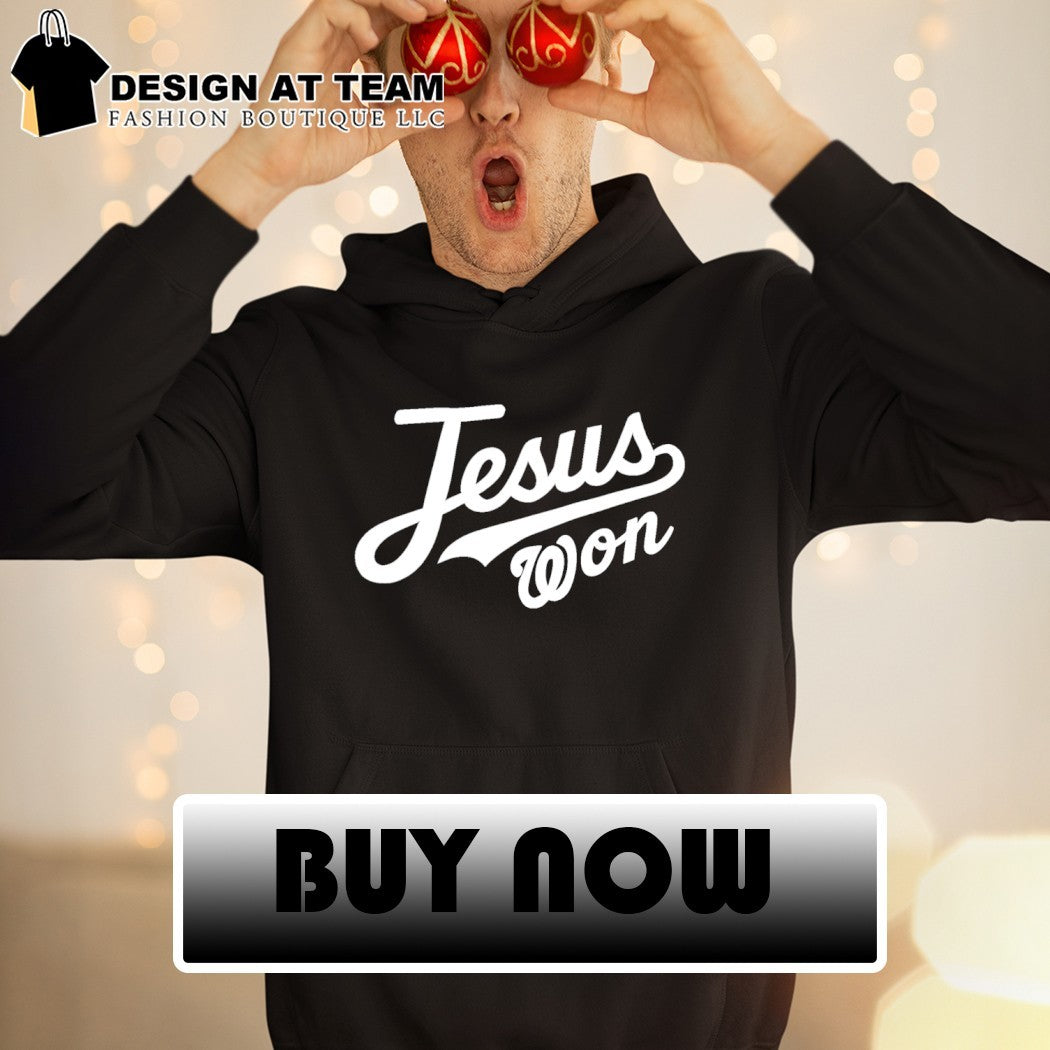 Washington Nationals Jesus Won shirt