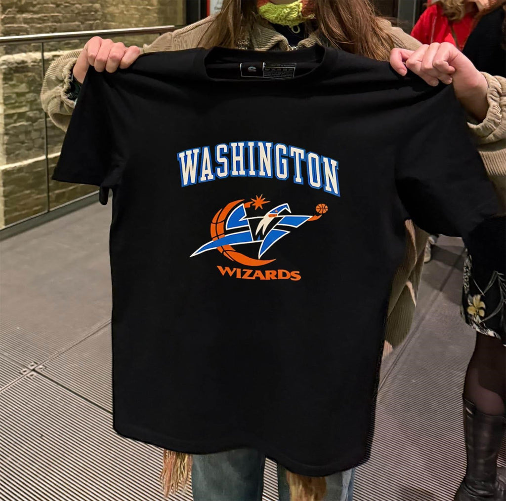 Washington Wizards Basketball Wizard Logo Sports Graphic shirt