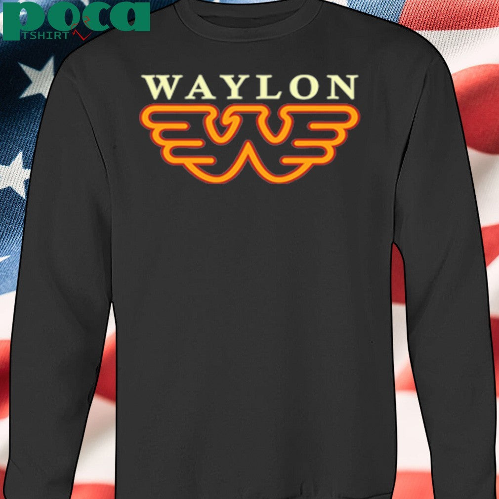 Waylon Jennings Silver Flying shirt