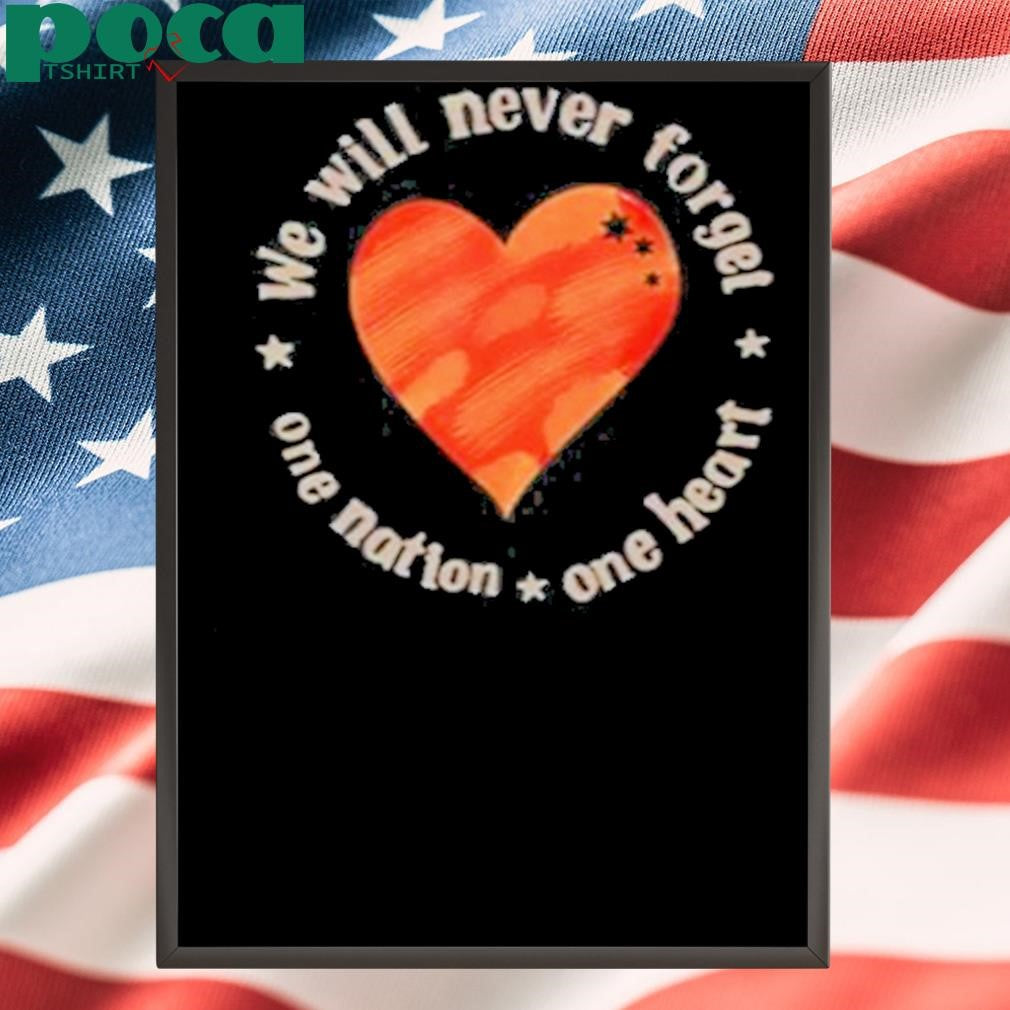 We Will Never Forget One Nation One Heart Bibas Family Shirt