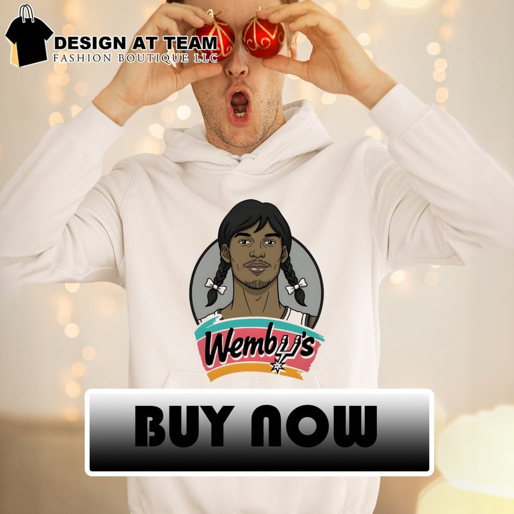 Wednesday x Victor Wembanyama Wemby’s San Antonio Spurs Baksetball NBA shirt