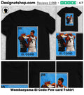 Wembanyama El Codo Pow card shirt
