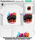 Wembanyama The Boys San Antonio Spurs Basketball Player City Edition shirt