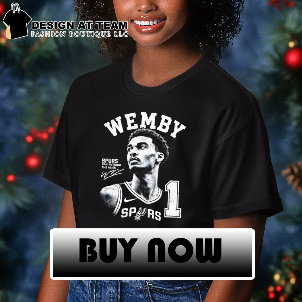 Wemby Victor Wembanyama San Antonio Spurs Basketball NBA Spurs San Antonio The Alien 2026 shirt