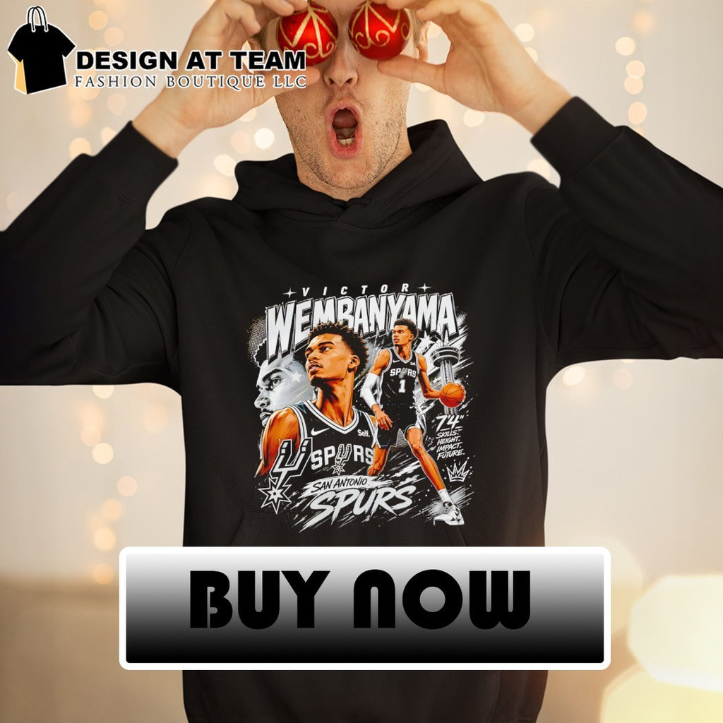 Wemby Victor Wembanyama San Antonio Spurs Basketball graphic 74 skills height impact future shirt