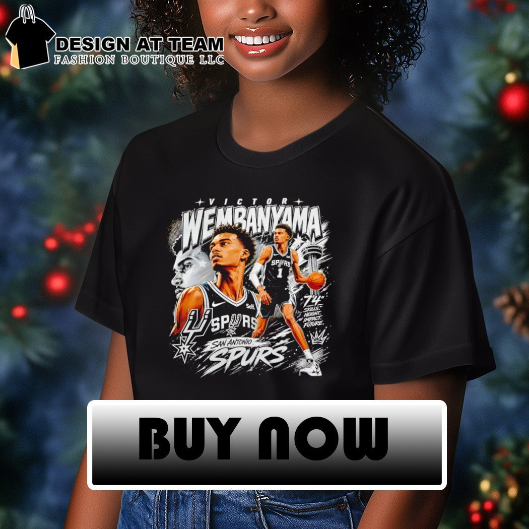 Wemby Victor Wembanyama San Antonio Spurs Basketball graphic 74 skills height impact future shirt