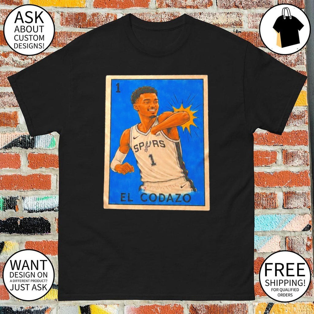 Wemby’s Elbow On Naz-Reid Crazy Hispanic El Codazo shirt