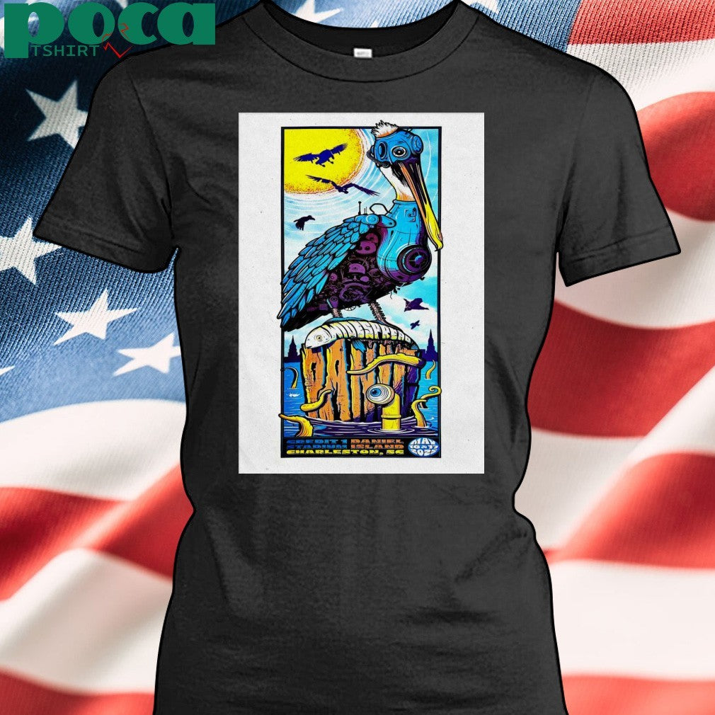Widespread Panic 5 16-5 17 2025 Credit One Stadium in Charleston SC Poster shirt