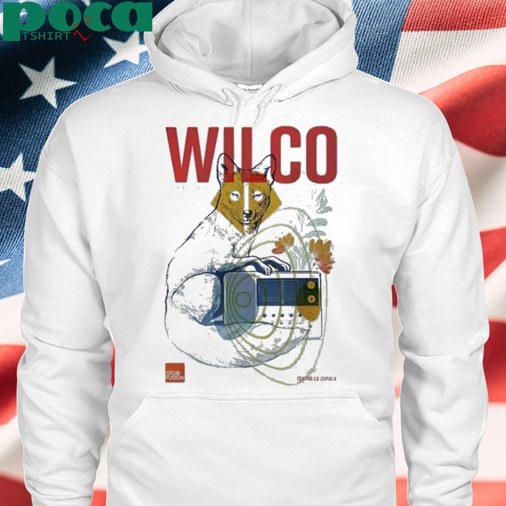 Wilco Band Poster In Santiago Chile At Teatro LA Cupula On June 2 2025 T-Shirt