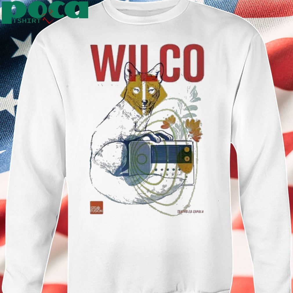 Wilco Band Poster In Santiago Chile At Teatro LA Cupula On June 2 2025 T-Shirt