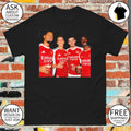 William Saliba Martin Odegaard Declan Rice Bukayo Saka smoking beers Arsenal FC 2026 shirt