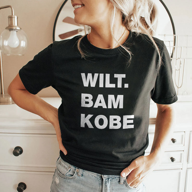 Wilt Bam Kobe T Shirt