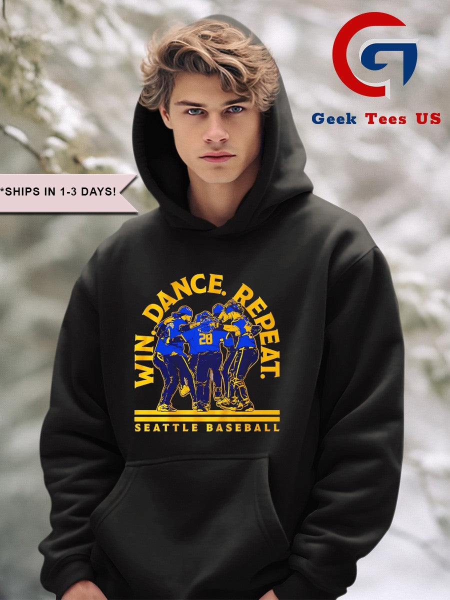 Win Dance Repeat 2025 Seattle Mariners MLB shirt