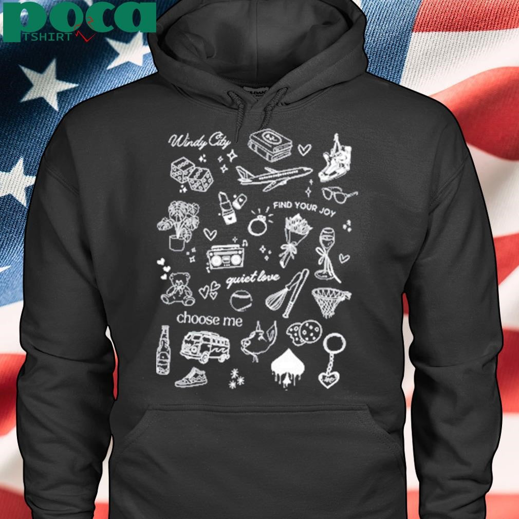 Windy City Find Your Joy Quiet Love T-Shirt