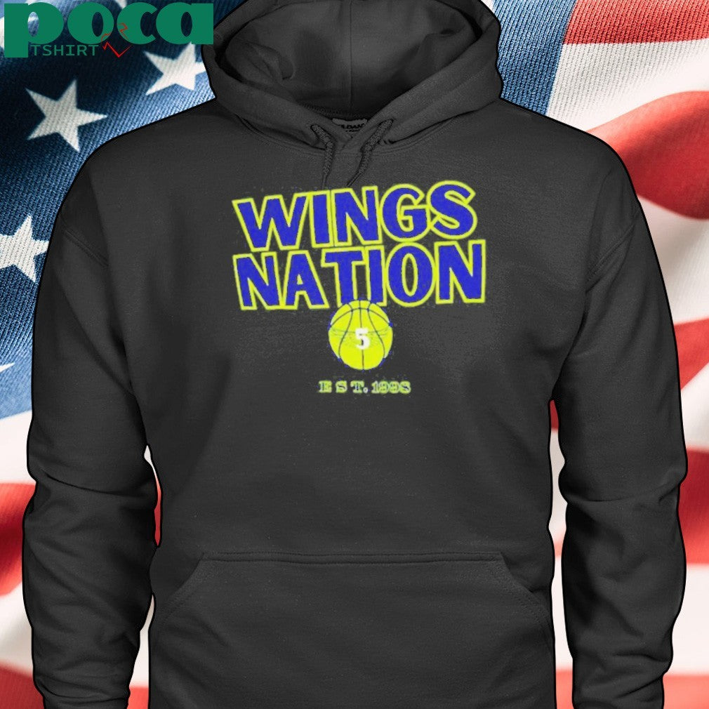Wings nation Paige Bueckers 5 Dallas Wings est 1998 shirt