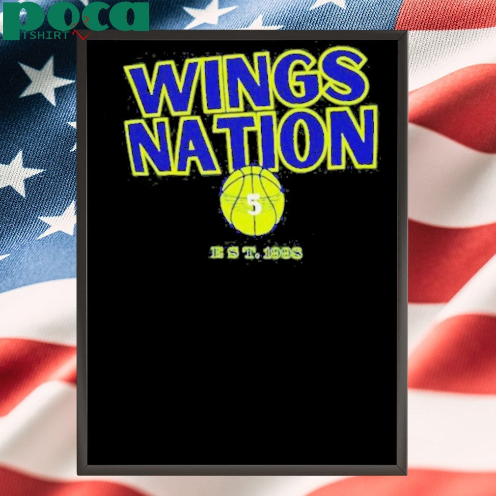 Wings nation Paige Bueckers 5 Dallas Wings est 1998 shirt